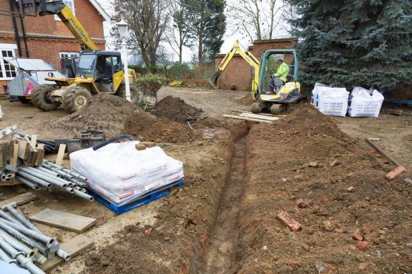 Drainage Ditch Digging in Sparks