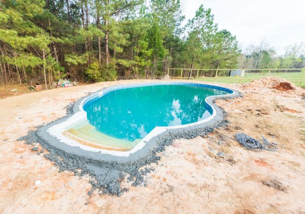 Pool Landscape Leveling in Sparks