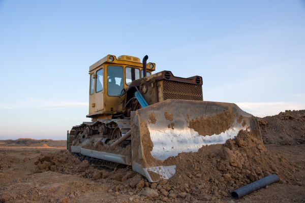 Bulldozer Land Grading in Sparks