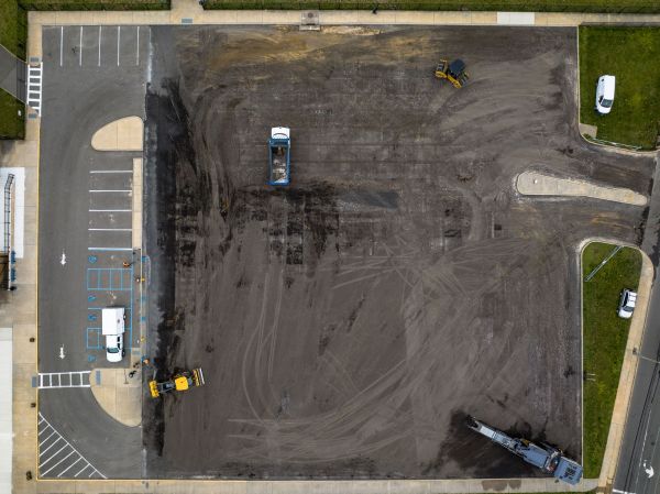 Parking Lot Excavation in Sparks
