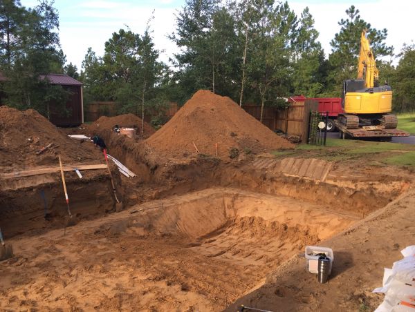 Pool Site Excavation in Sparks